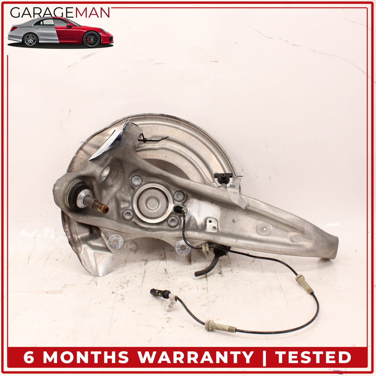 2016-2025 BMW 530e 740i 840i Front Right Spindle Knuckle Wheel Hub 6861798 OEM