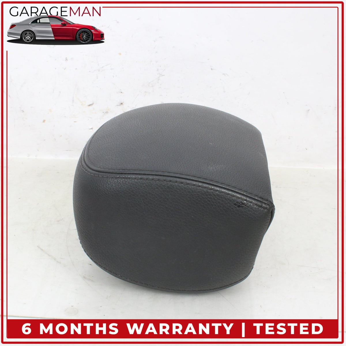 2004-2007 BMW 650i E64 RWD Front Left & Right Headrest Black OEM