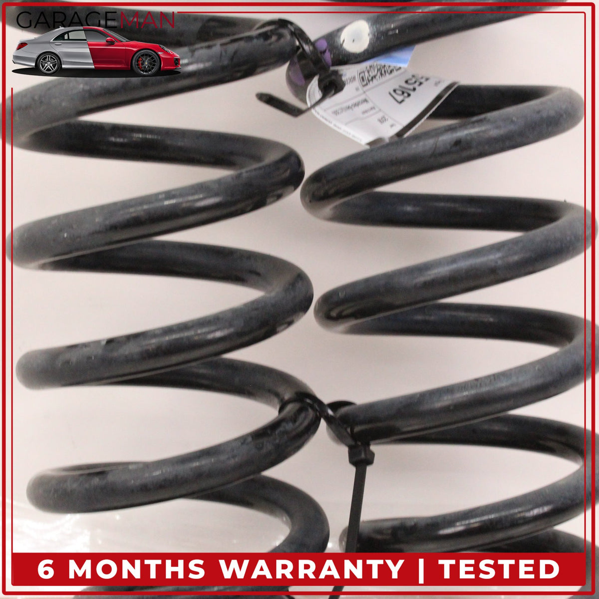 2016-2023 Mercedes X253 GLC300 SUV Rear Left and Right Side Coil Spring Set OEM
