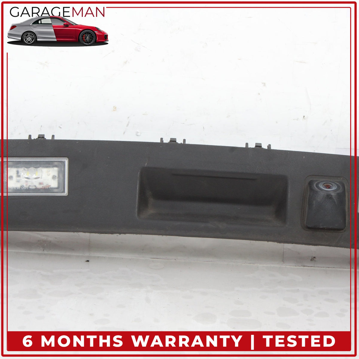 2009-2015 BMW 740i F01 Rear Trunk Lid Molding w/ Rear View Back Up Camer OEM
