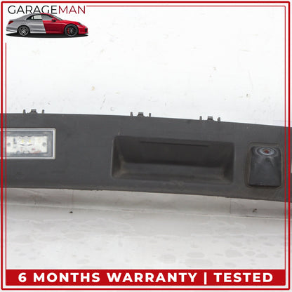 2009-2015 BMW 740i F01 Rear Trunk Lid Molding w/ Rear View Back Up Camer OEM