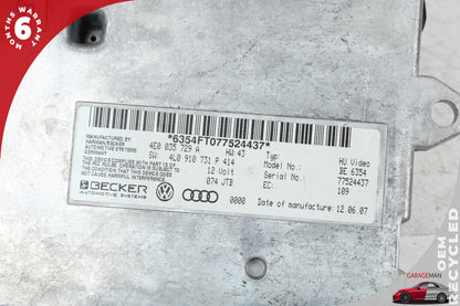 2007-2009 Audi Q7 SUV Multimedia MMI Control Module Unit 4E0035729 Genuine