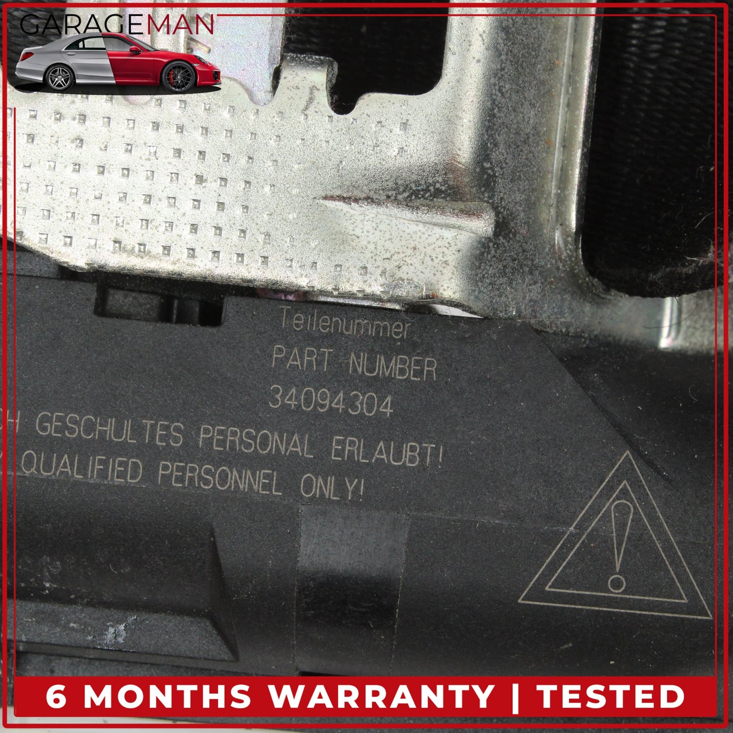 2012-2018 Audi A6 A7 Front Left Driver Side Seat Belt Black 4G8857705H OEM