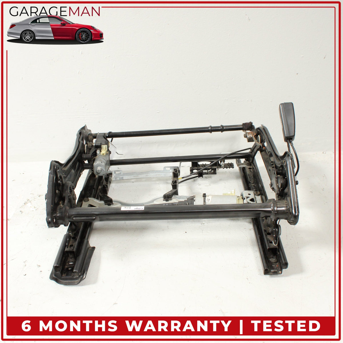 2010-2017 Mercedes C207 E550 E400 Front Left Seat Rail Track Frame w/ Motors OEM