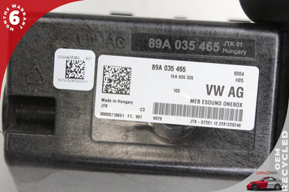 2022-2025 Audi Q4 E-Tron Rear Engine Noise Sound Actuator Unit 89A035465 OEM