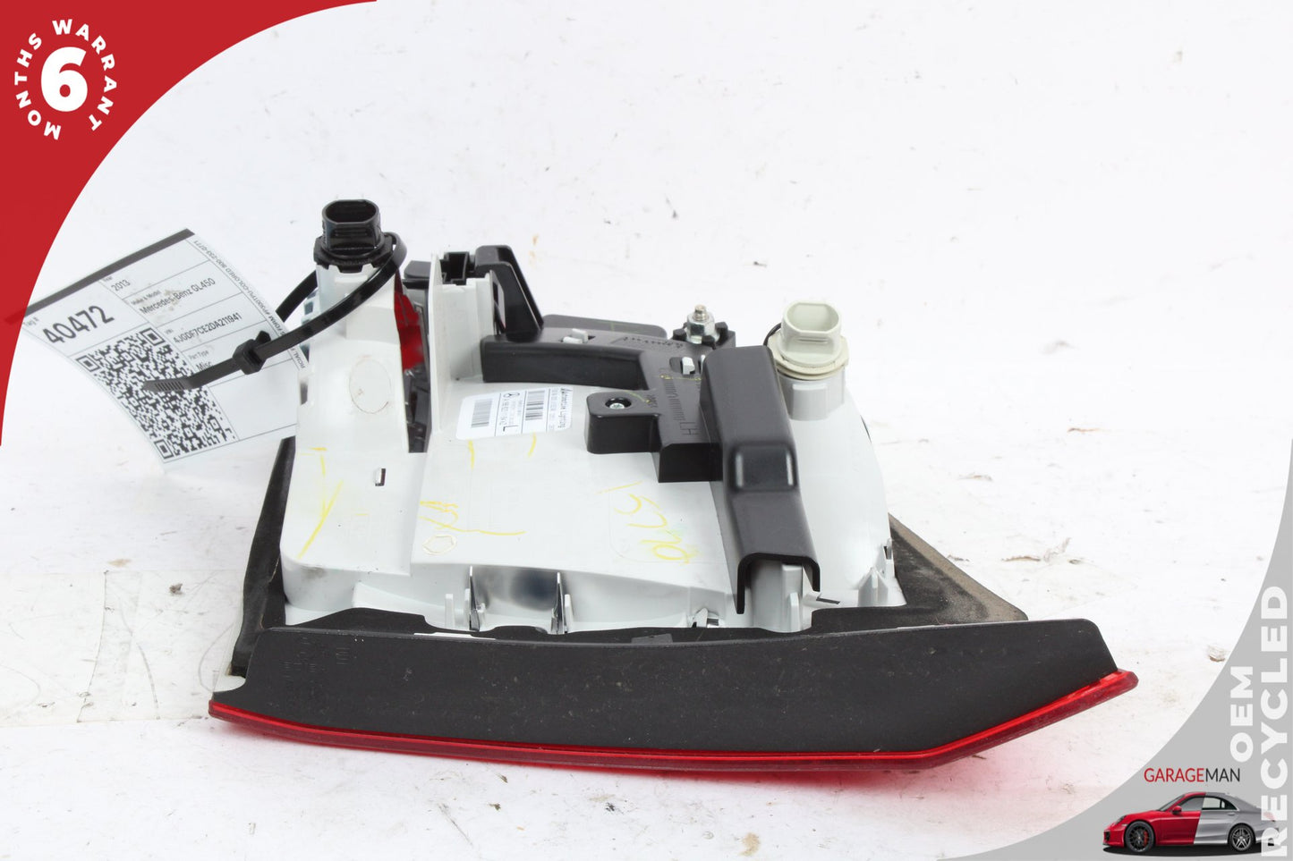 2013-2016 Mercedes X166 GL450 Rear Left Side Inner Tail Light Lamp 1668201164
