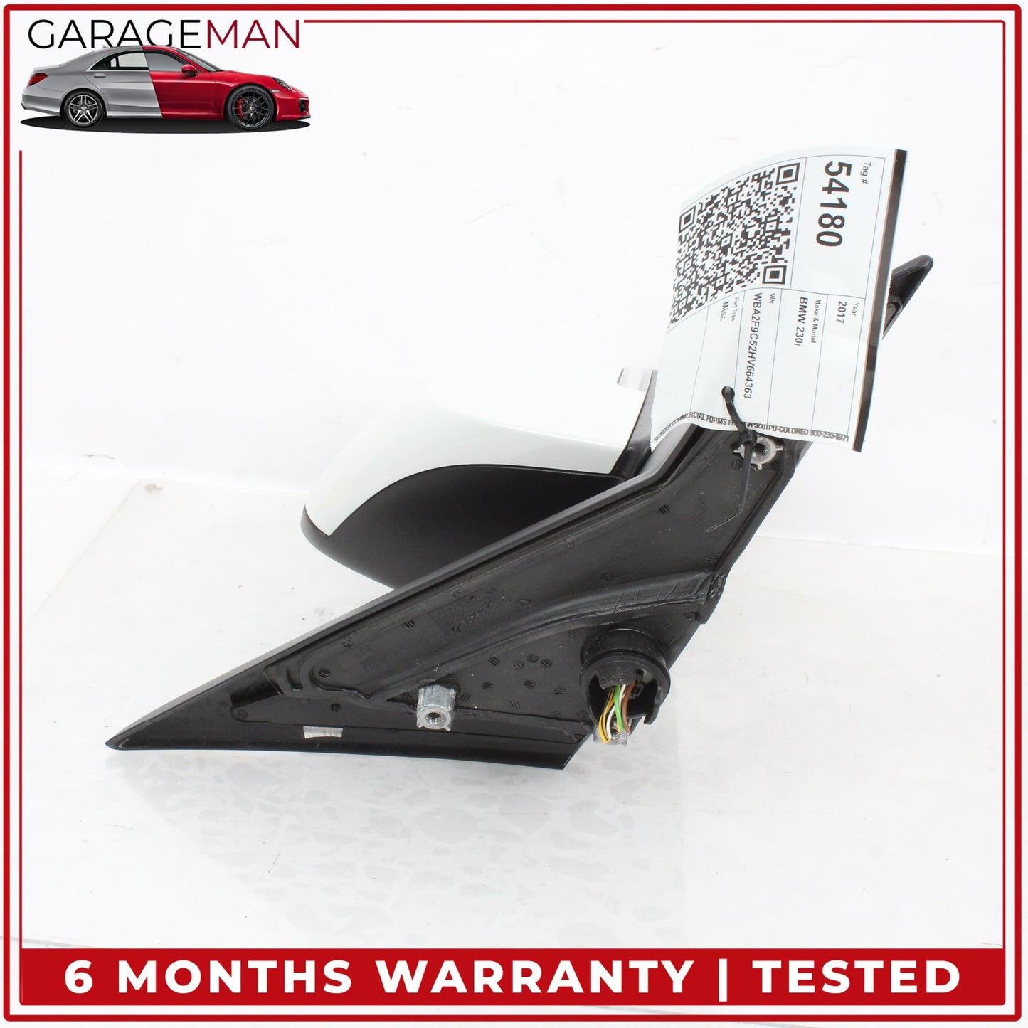2014-2021 BMW 230i F22 Front Left Door Rear View Mirror 7268549 OEM
