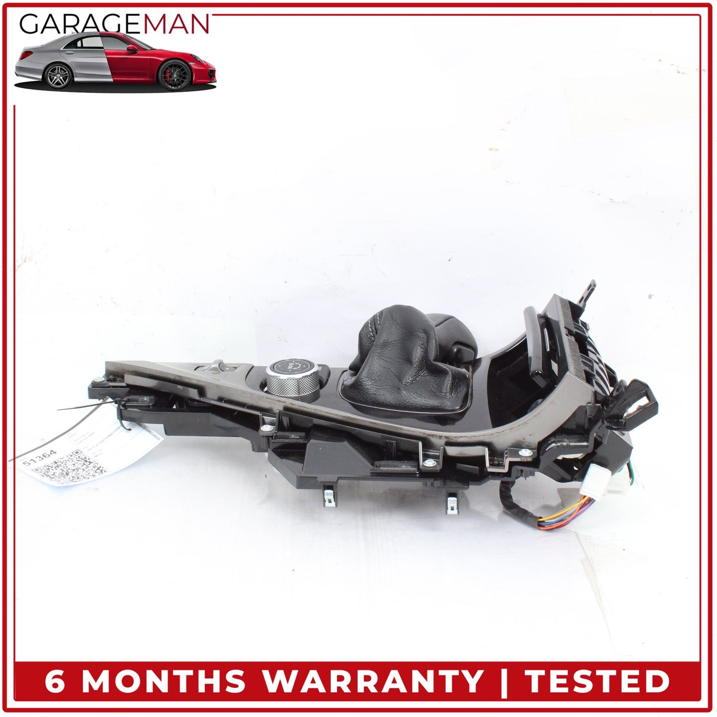 2014-2024 Infiniti Q50 Center Console Trim w/ MMI Switch & Shifter Boot Knob OEM