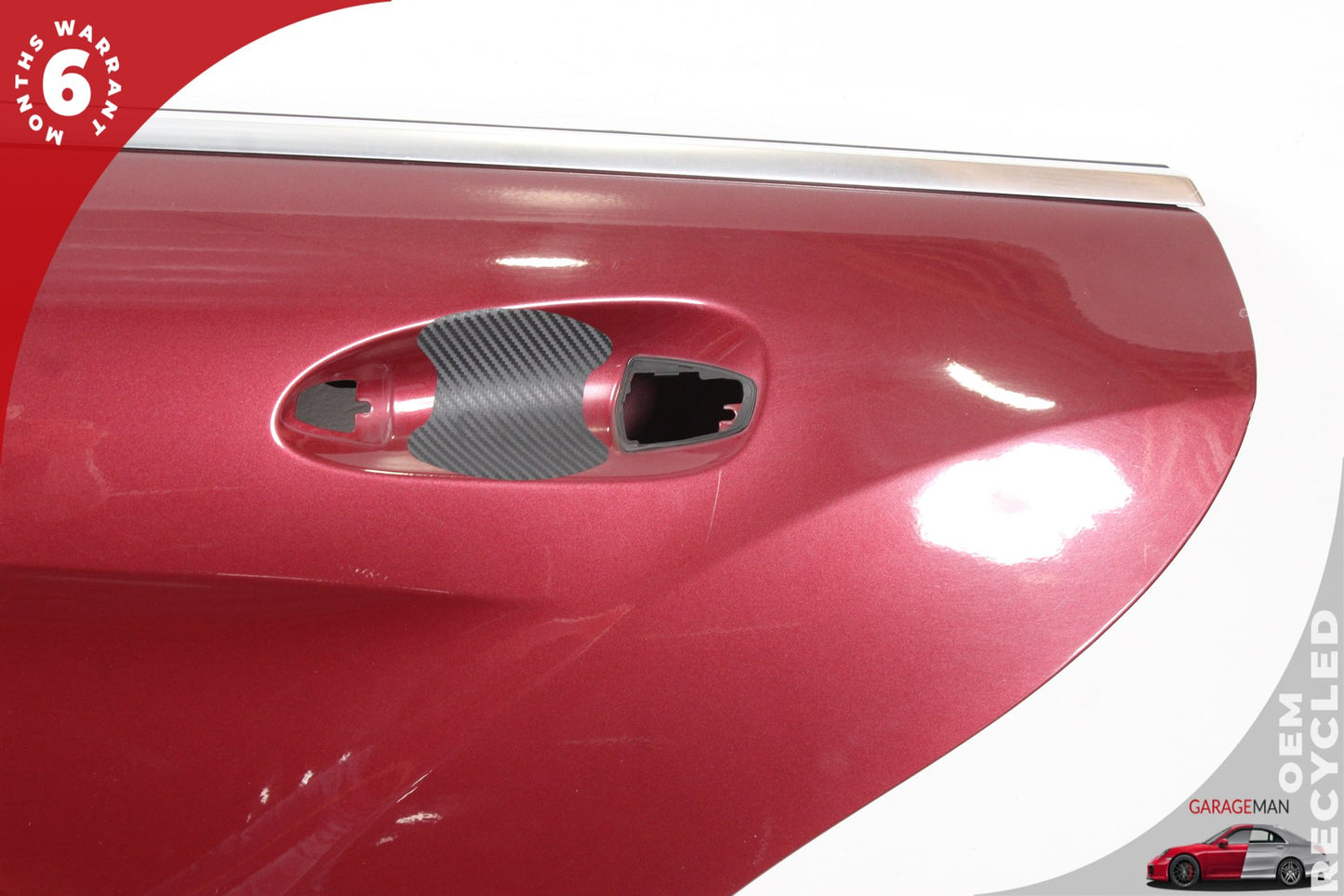 2012-2018 Mercedes W218 CLS550 Rear Left Driver Side Exterior Door Shell Red OEM