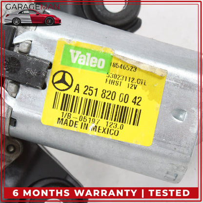 2006-2019 Mercedes W164 ML350 Rear Windshield Glass Wiper Motor 2518200042 OEM