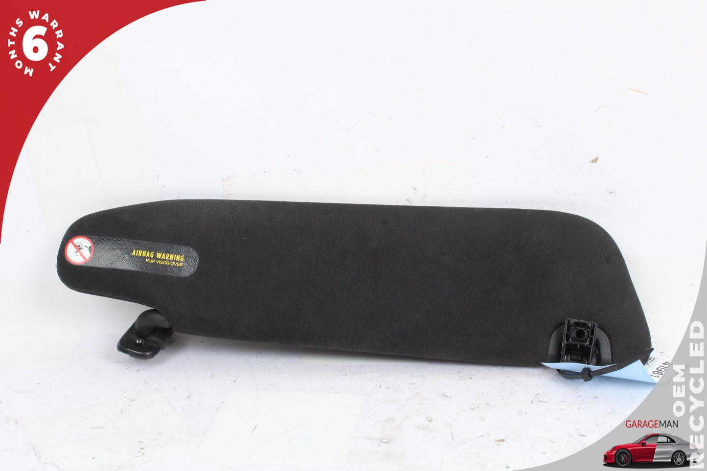 2012-2020 Tesla Model S Front Left Driver Side Sun Visor Black 105061902A OEM