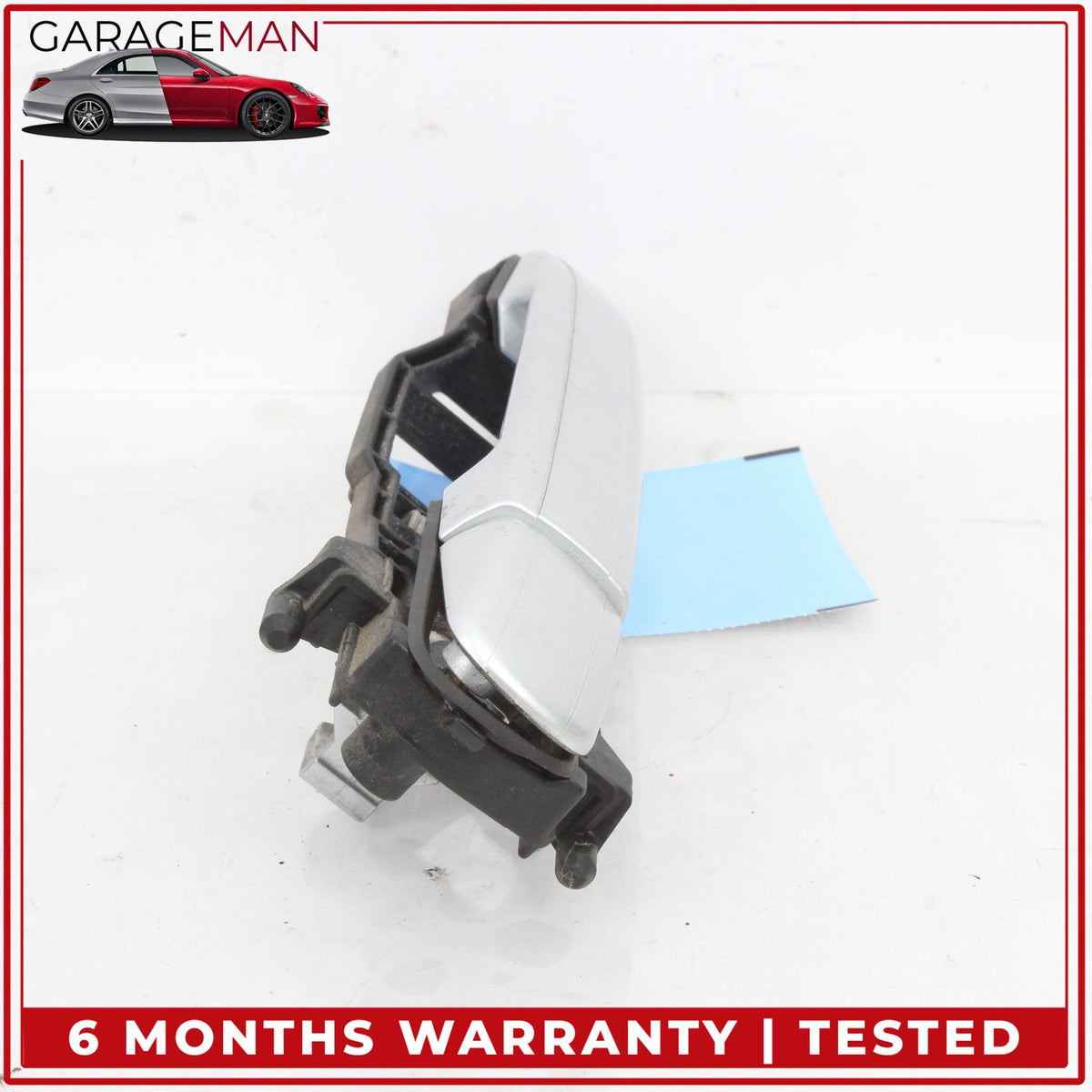 2001-2004 Mercedes R170 SLK320 Right Exterior Door Handle Silver Metallic OEM