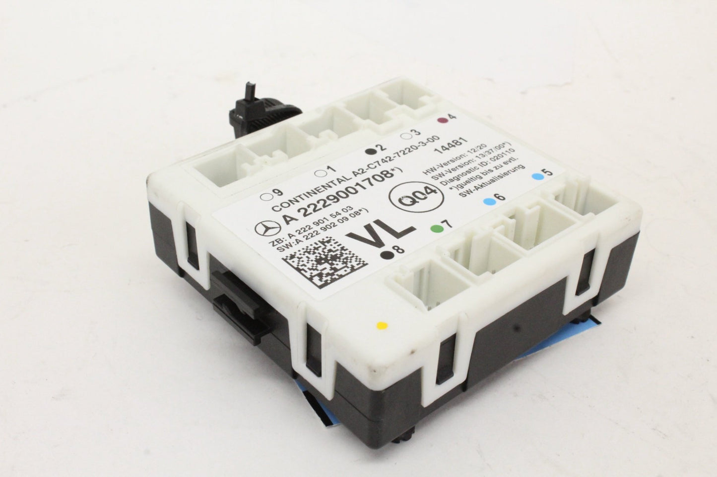 2015-2019 Mercedes-Benz C300 W205 Left Front Door Control Module 2229001708