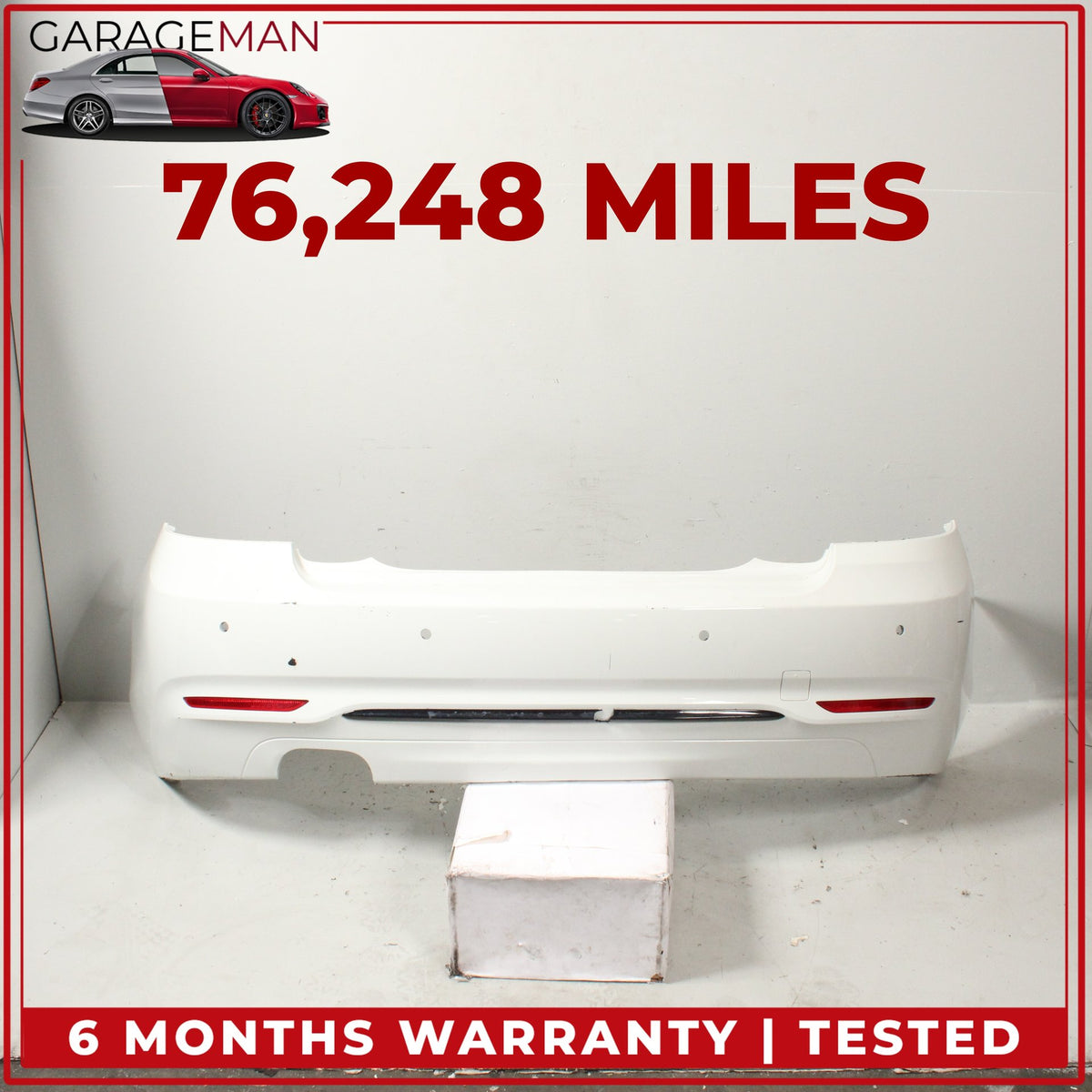 2014-2021 BMW 230i M240i M235i M2 Coupe Rear Bumper Cover Alpine White OEM