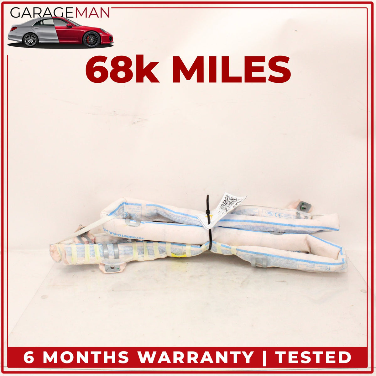 2014-2022 LR Range Rover Sport L494 Right Side Upper Roof Curtain Air Bag OEM