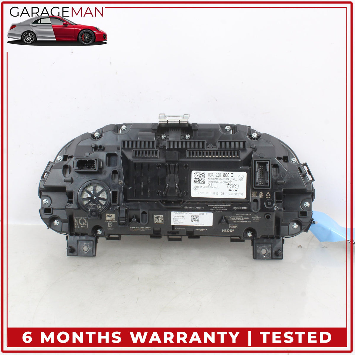 2021 Audi Q3 Speedometer Instrument Cluster Gauge Continental 83A920800C OEM