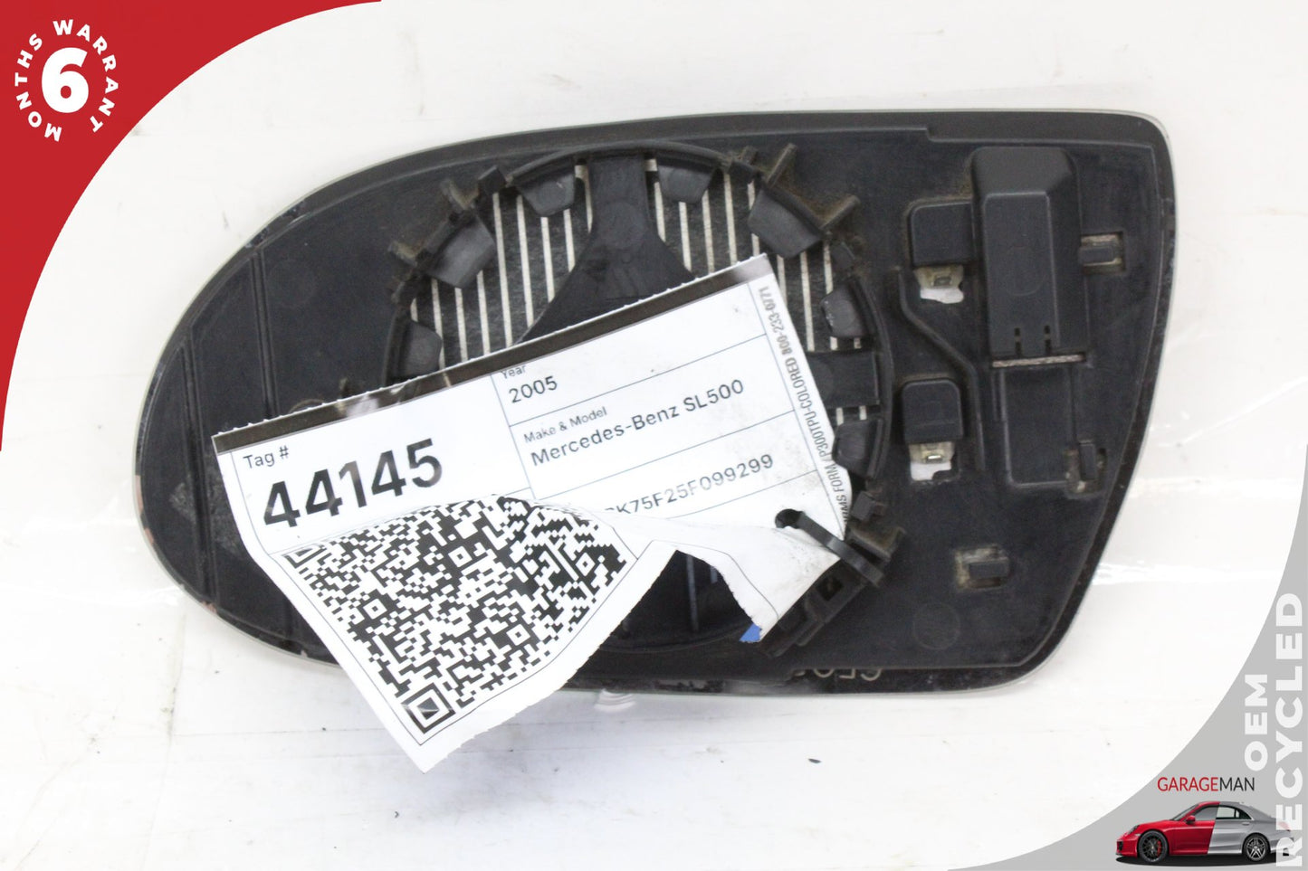 2004-2008 Mercedes R230 SL500 Front Right Door Rear View Mirror A3138454 OEM
