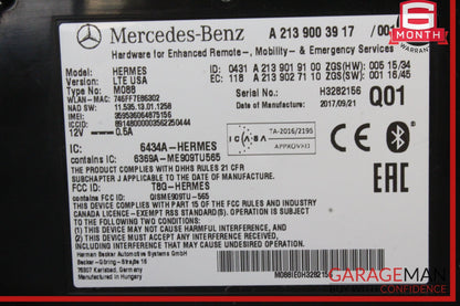 15-18 Mercedes-Benz C300 W205 Telematic Control Module 2139003917 Genuine
