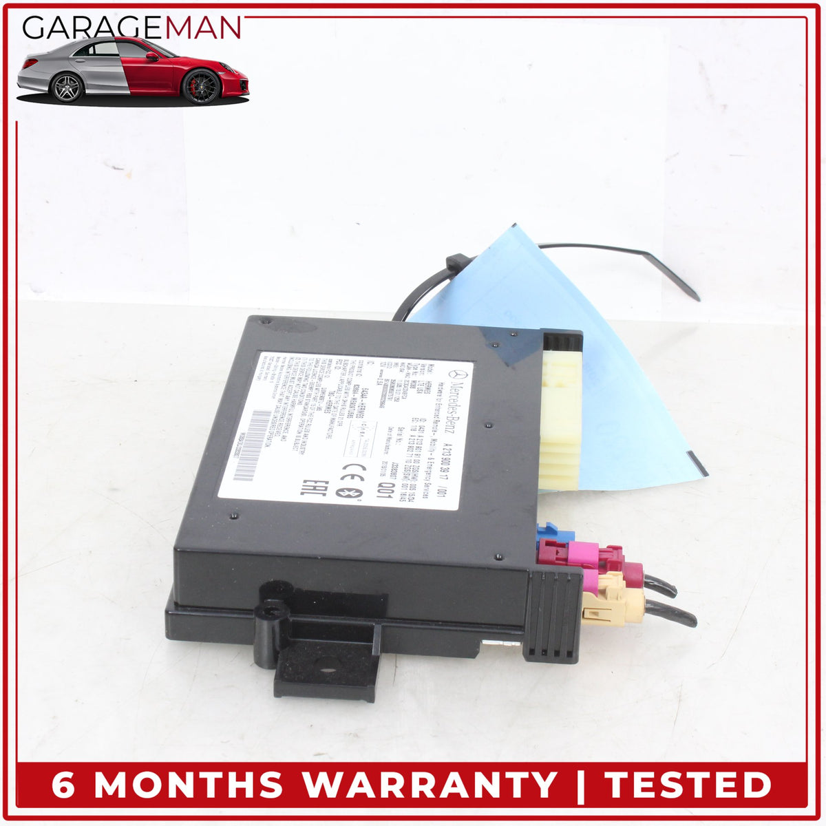 2016-2023 Mercedes W213 E300 Bluetooth Telematic Control Module 2139003917 OEM