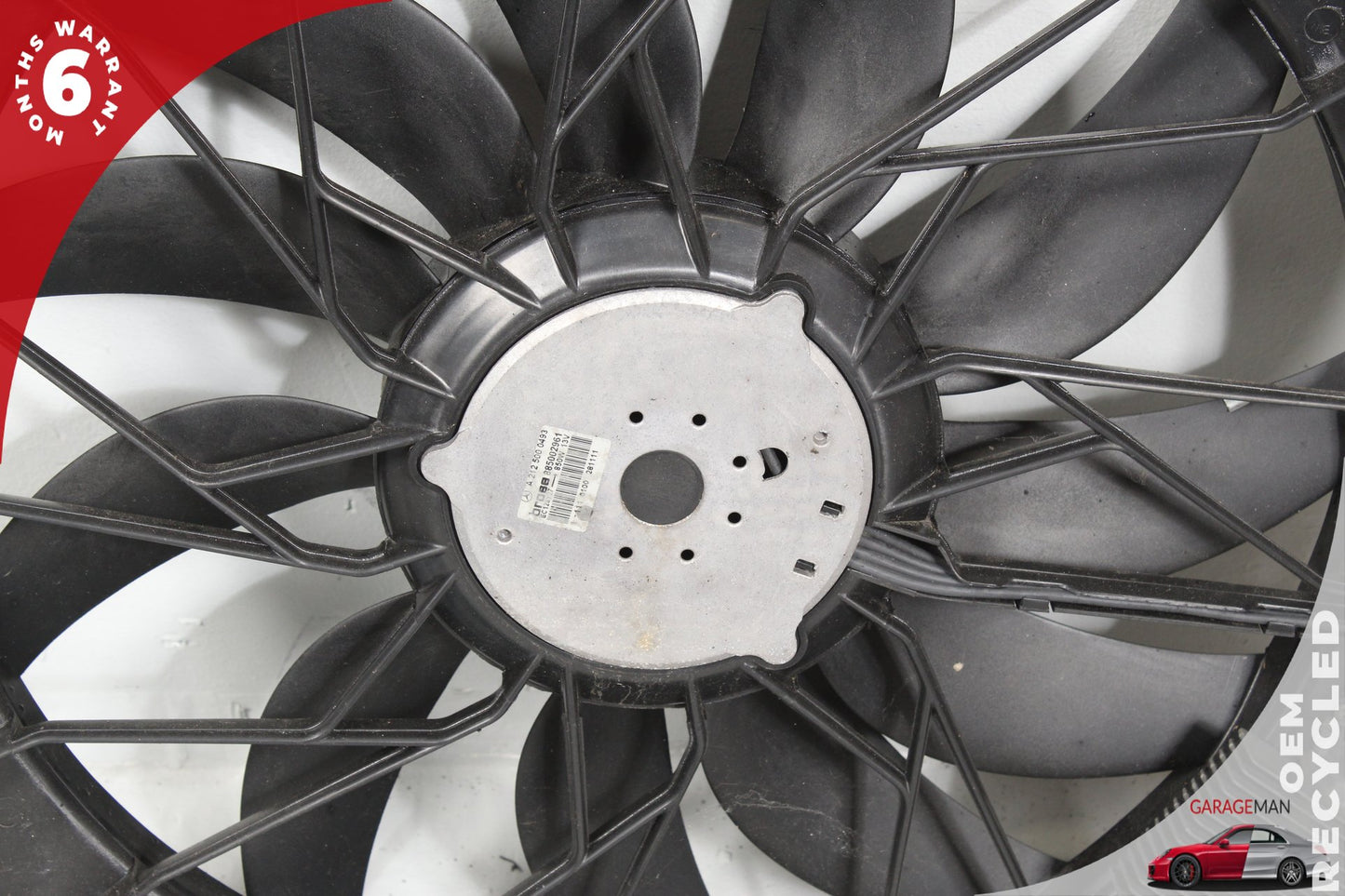2007-2012 Mercedes X166 GL450 Engine Radiator Cooling Fan Motor Assy OEM