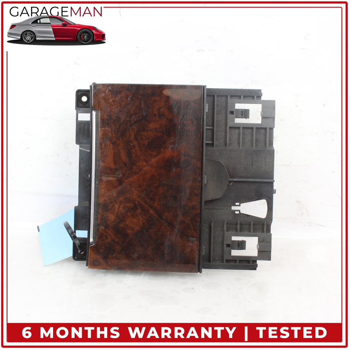 2012-2018 Audi A6 A7 Front Center Console Storage Tray Box Wood 4G0864131 OEM