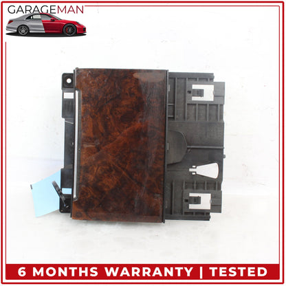 2012-2018 Audi A6 A7 Front Center Console Storage Tray Box Wood 4G0864131 OEM