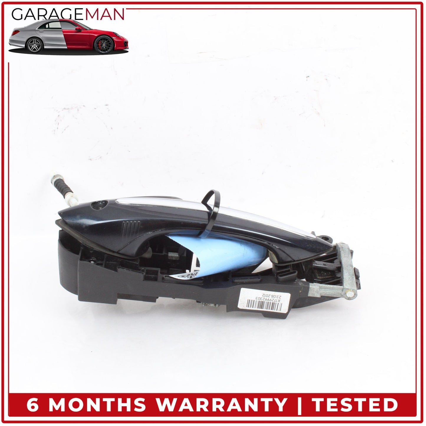 2012-2019 BMW 650i Front Left Driver Side Exterior Door Handle Black 7249979 OEM