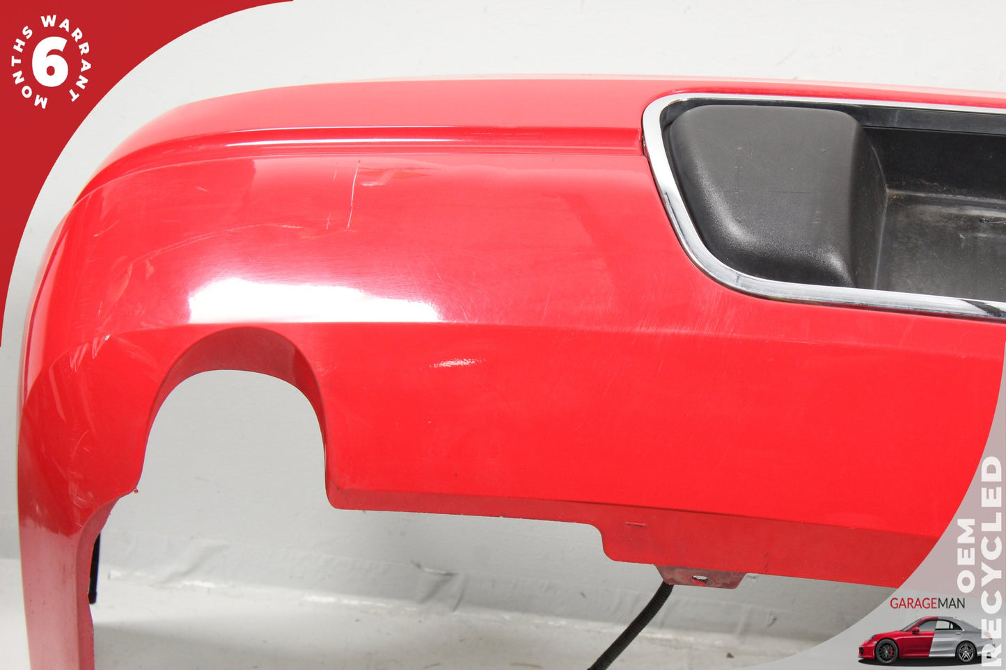 2002-2005 Ford Thunderbird Rear Bumper Cover Red 1W6Z17K835BAA OEM