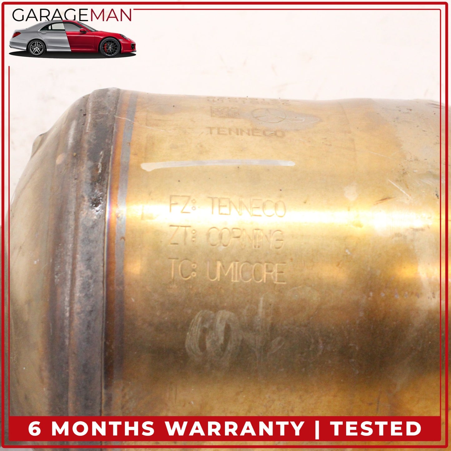 2014-2017 Mercedes C207 E400 Coupe RWD Exhaust Downpipe 2124909636 OEM