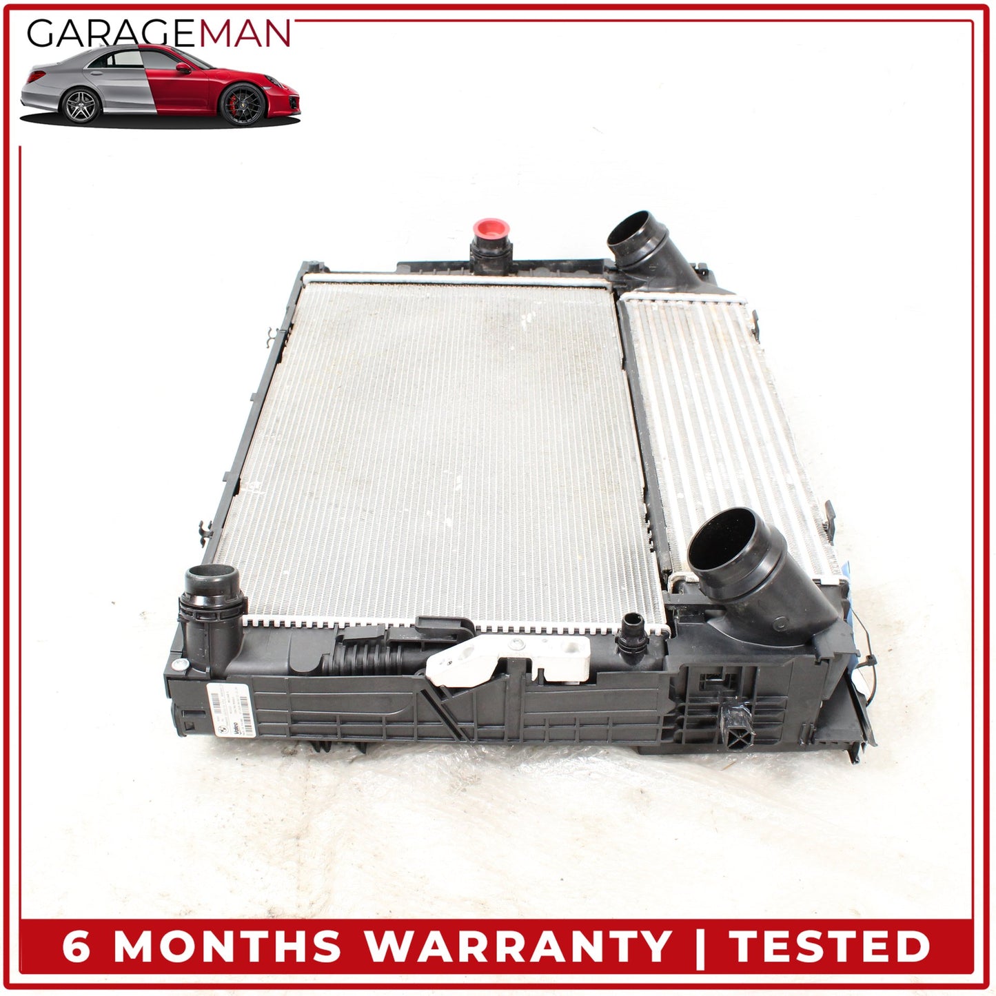 2014-2018 BMW 328d Engine Cooling Radiator AC Condenser Intercooler 7600532