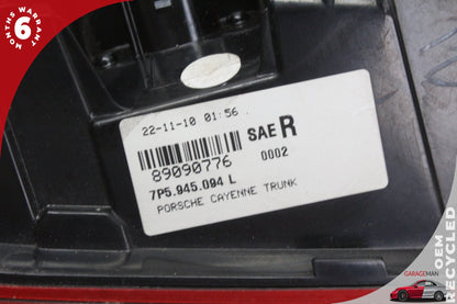2011-2014 Porsche Cayenne 958 Rear Right Side Inner Tail Light 7P5945094L OEM