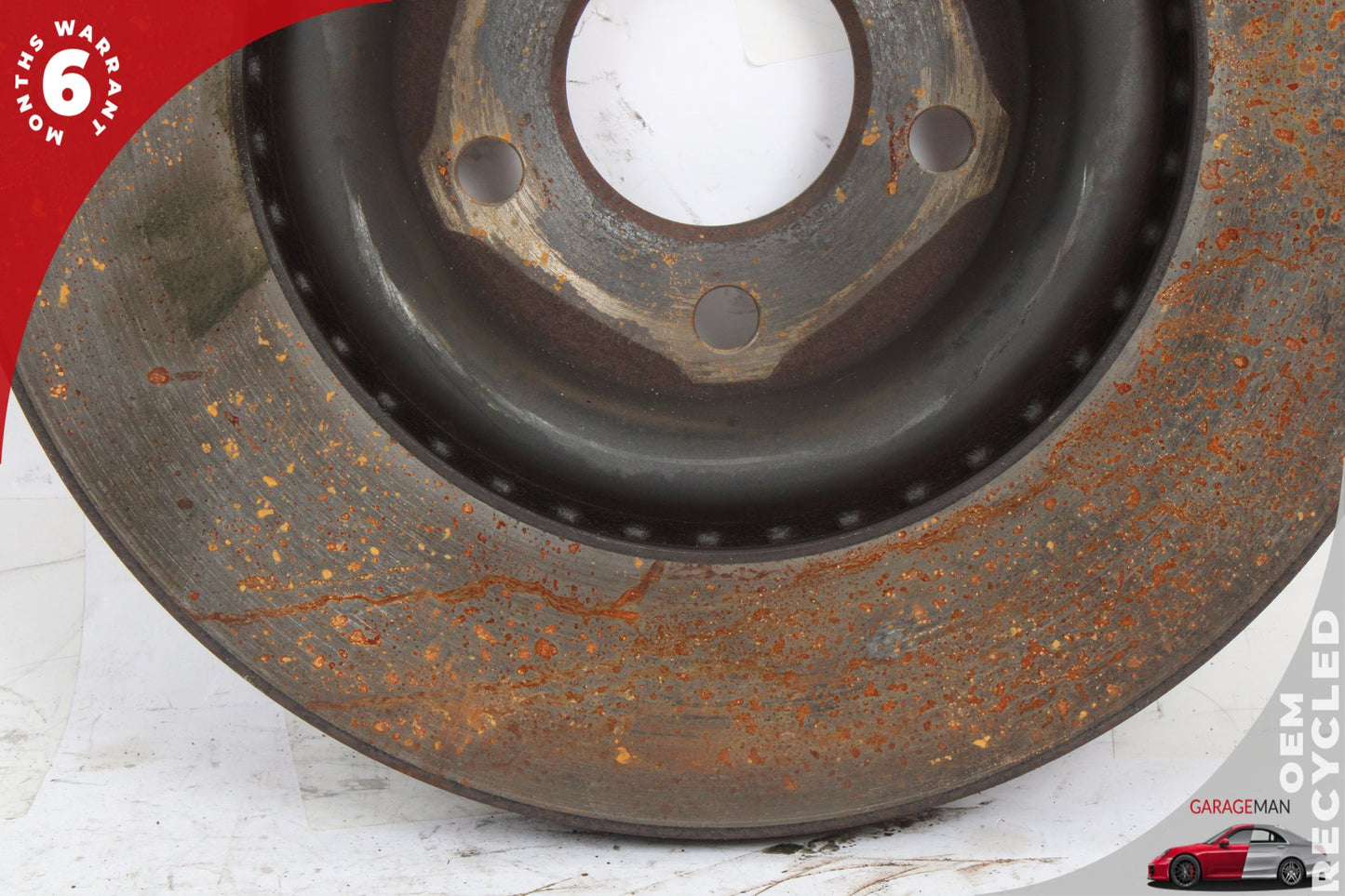 2018-2024 Audi Q5 AWD 2.0L Rear Left and Right Side Brake Rotor Disc Set 80A615601C