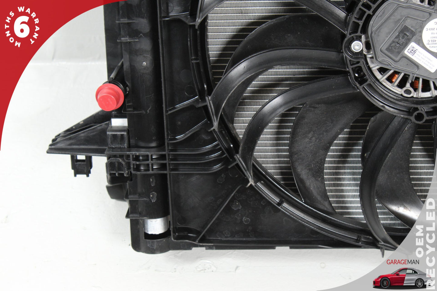 2022-2024 Audi Q4 E-tron Engine Cooling Radiator AC A/C Condenser Assembly OEM