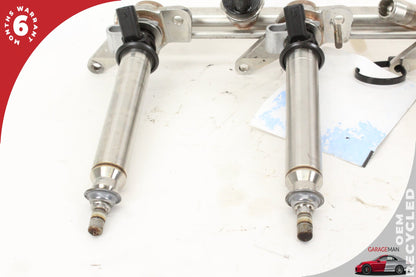 2011-2018 Mercedes X166 GL450 Fuel Injection Rail Line w/ Injectors Right Side