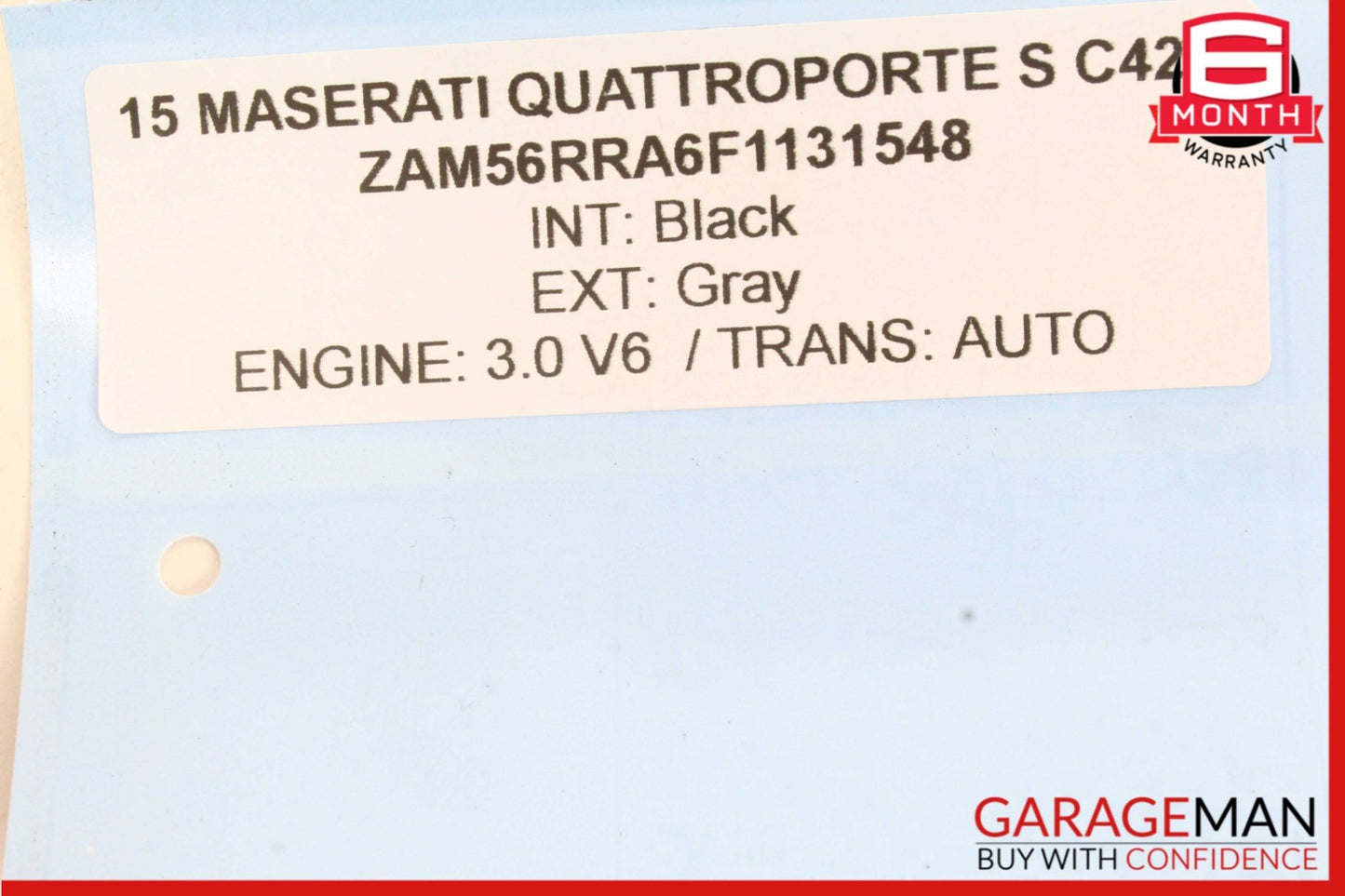 2014-2022 Maserati Quattroporte S Rear Left Side CV Axle Shaft 670104207 OEM