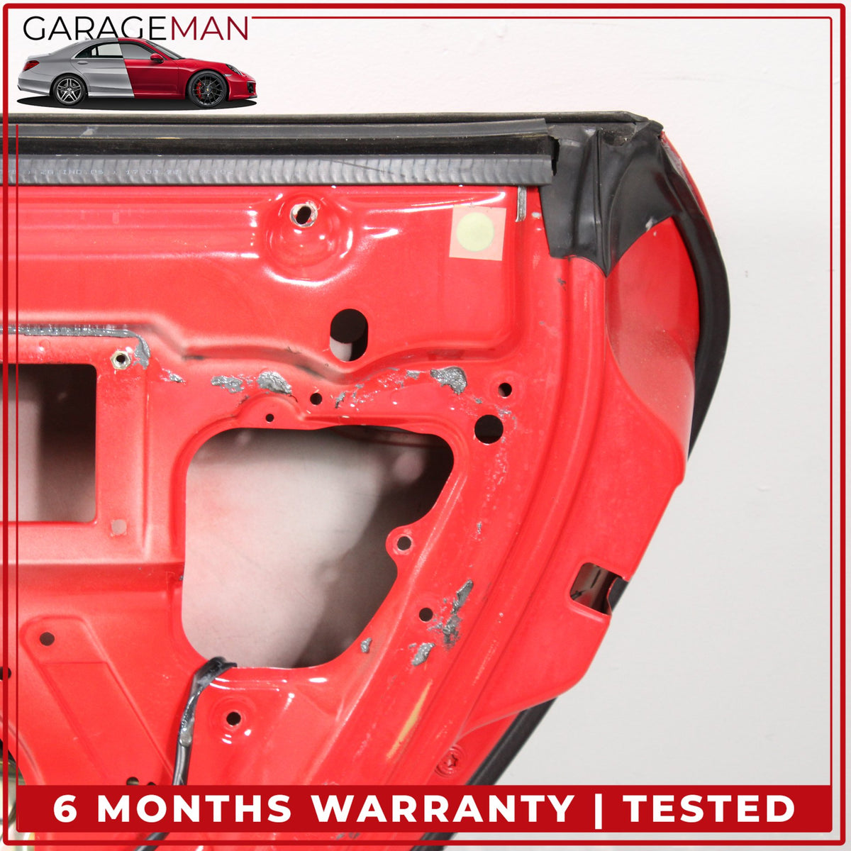 1997-2005 Porsche 911 996 Front Right Side Door Shell Red 99653101204 OEM