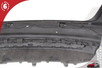 2012-2015 Audi A6 C7 Sedan Rear Bumper Cover Panel Black 4G0807521F OEM