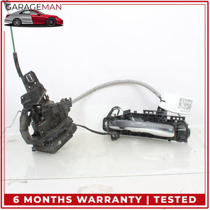 2017-2023 Mercedes W213 E300 Rear Right Exterior Door Handle w/ Lock Latch OEM