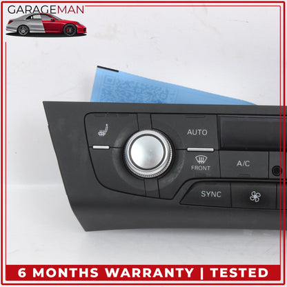 2016-2018 Audi A6 A7 Front AC Temperature Climate Control Panel 4G0820043BL OEM