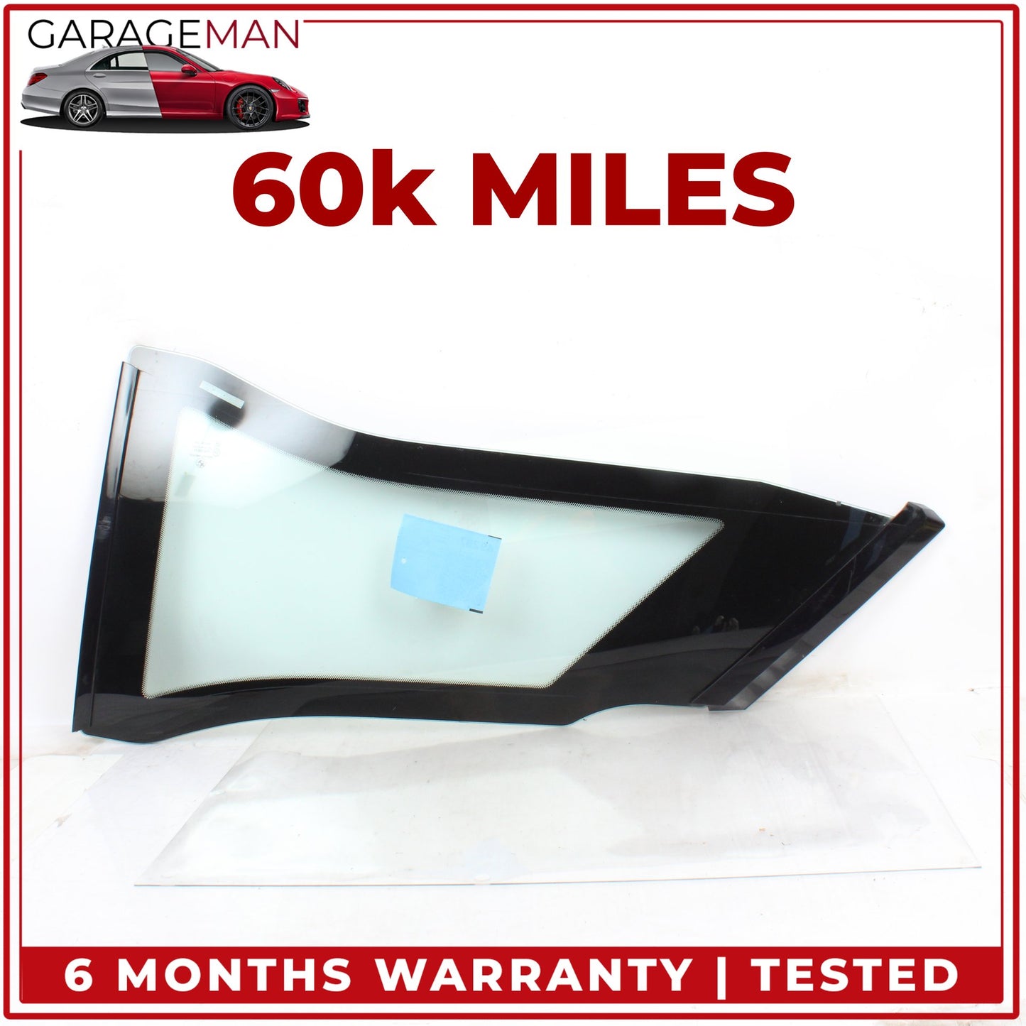 2014-2021 BMW i3 I01 Rear Right Passenger Side Quarter Window Glass 7288190 OEM