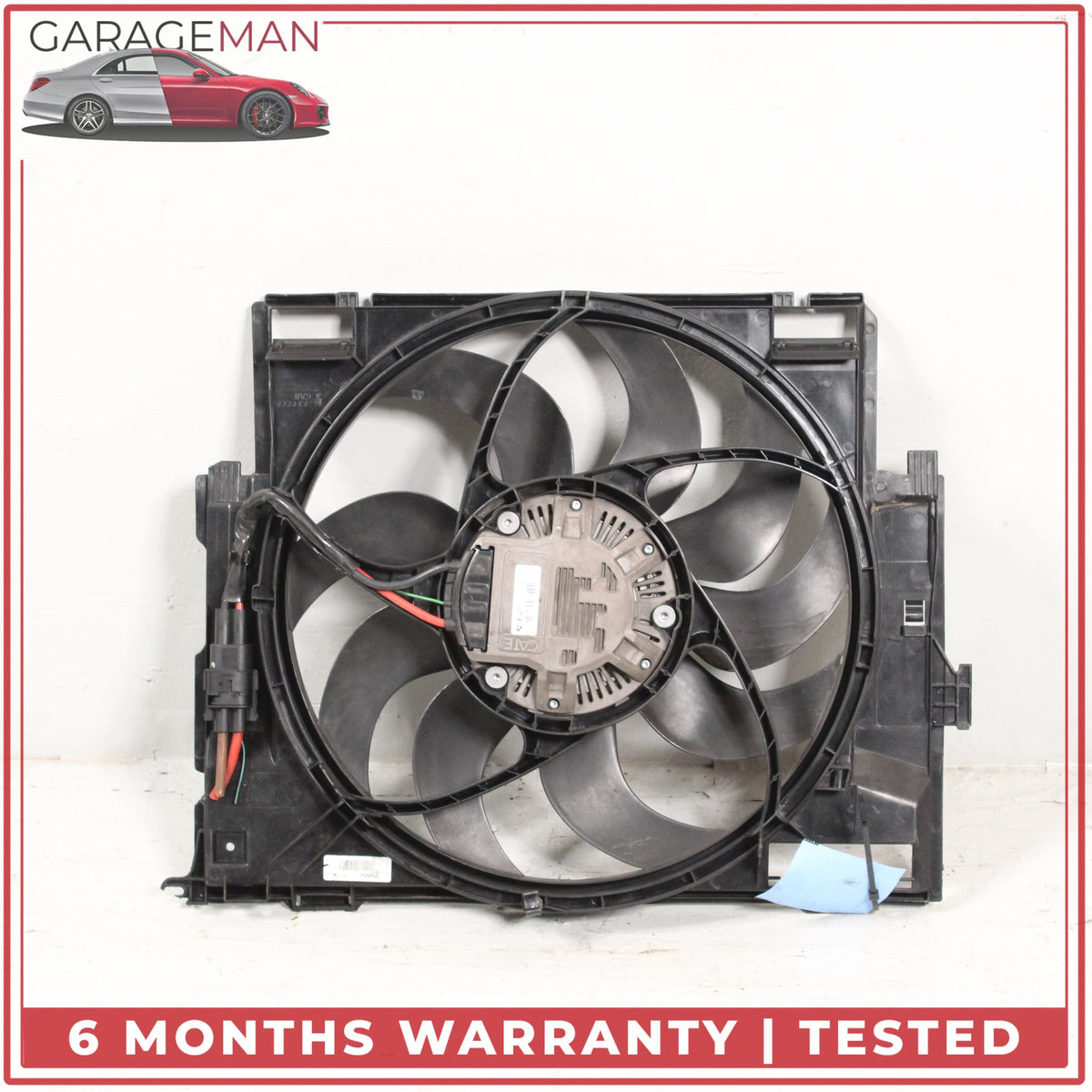 2014-2016 BMW M235i F22 Engine Motor Cooling Radiator Fan Assembly 7640513 OEM