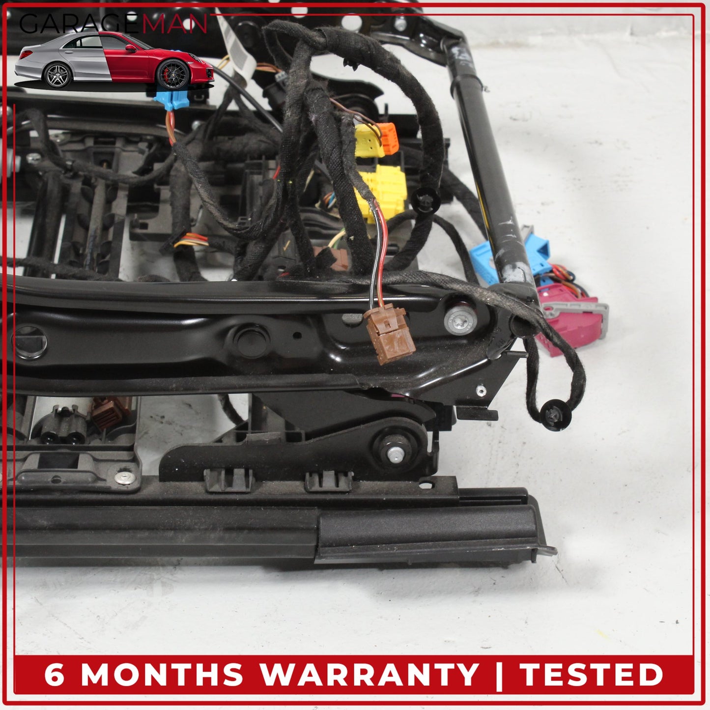 2015-2023 Mercedes W205 C300 Front Right Side Seat Track Rail Frame w/ Motor OEM