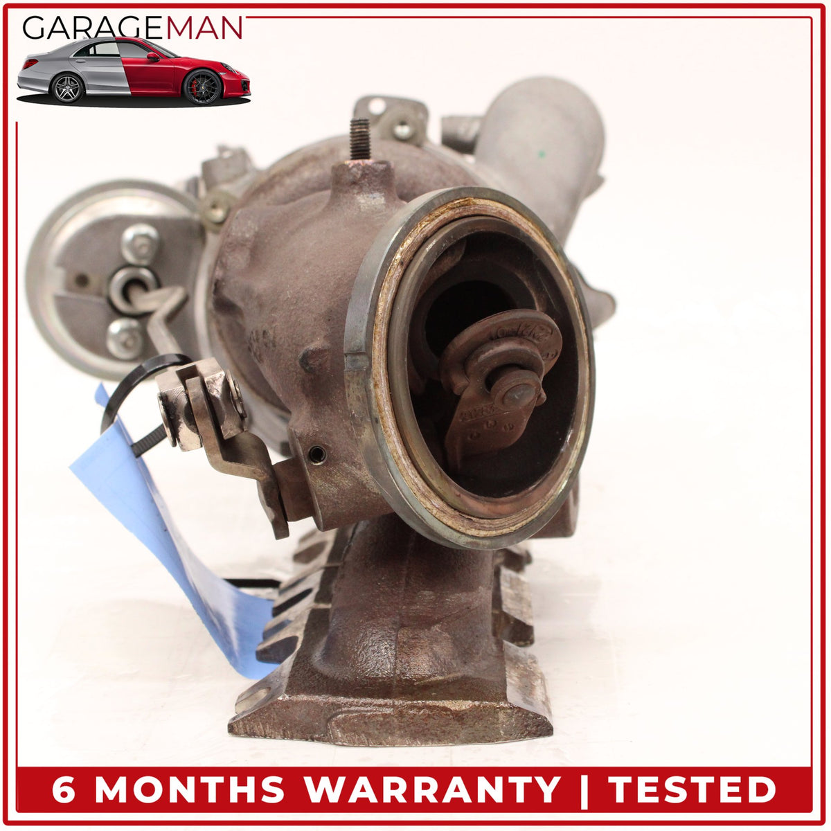 2014-2020 Mercedes W212 E400 M276 Right Turbocharger Turbo Charger Manifold OEM