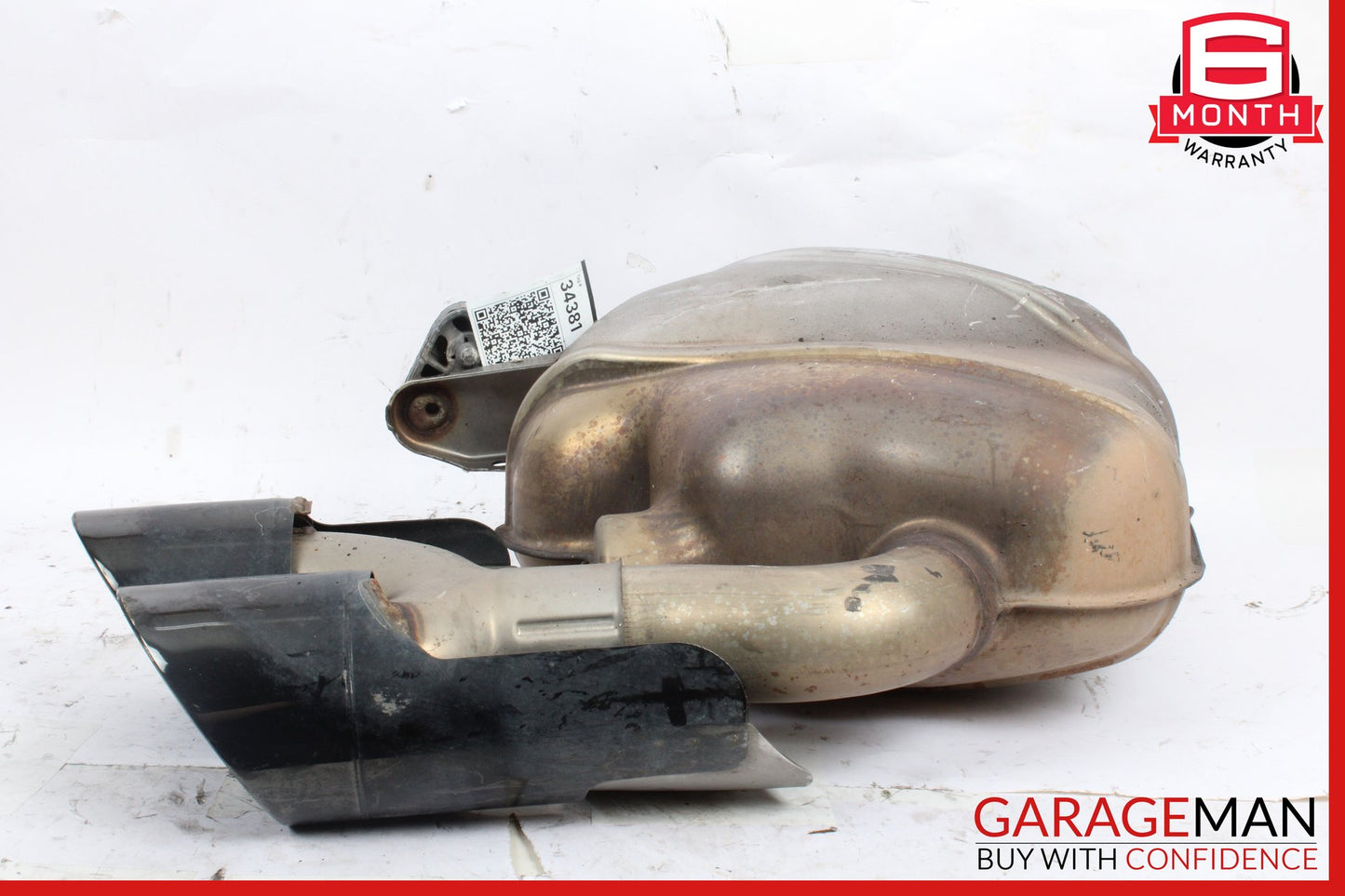 2015-2021 Porsche Macan 95B SUV Rear Right Side Exhaust Muffler 95B253682 OEM
