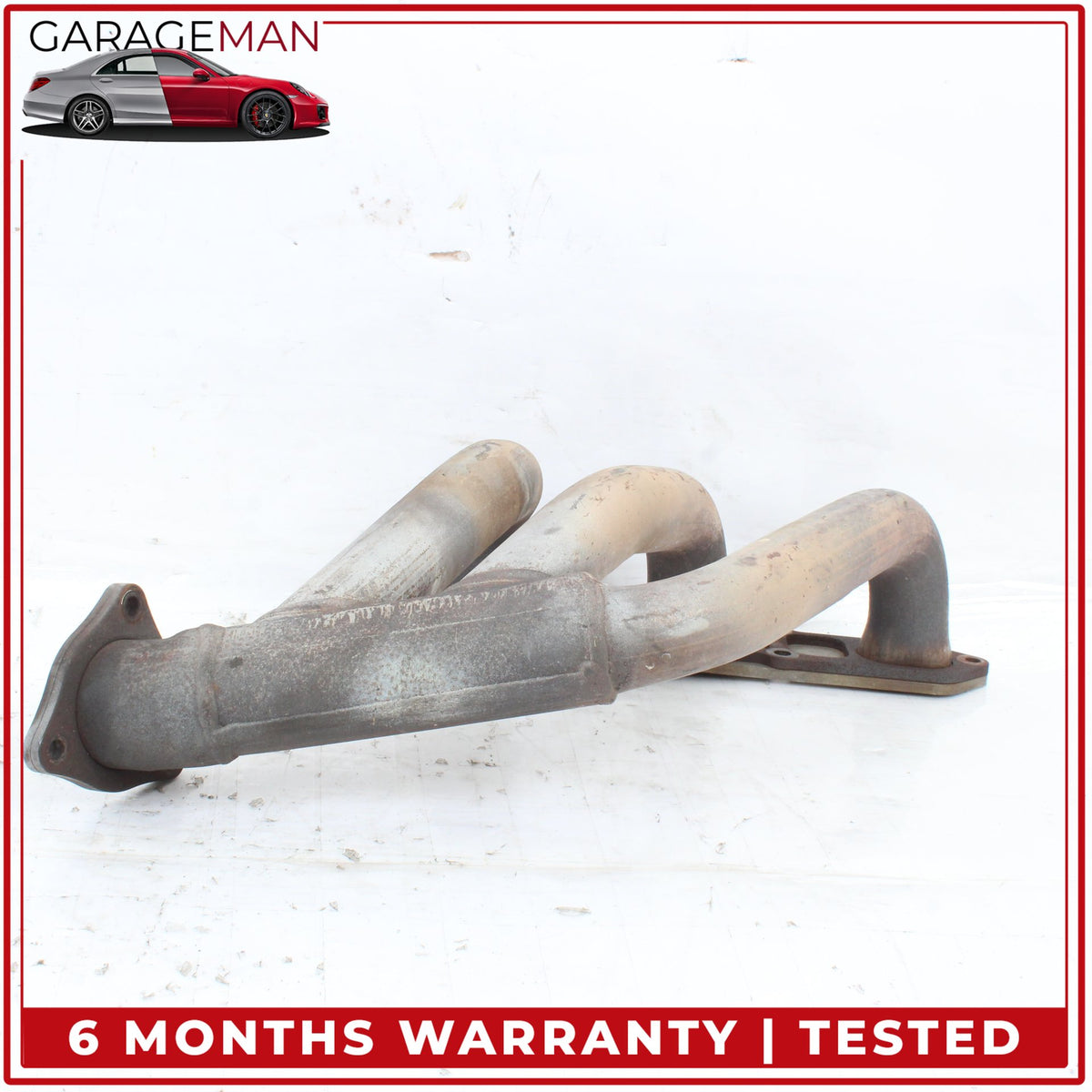 1999-2001 Porsche 911 Carrera 996 Left and Right Side Exhaust Manifold Set OEM