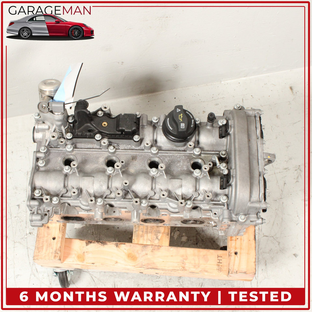 2015-2020 Mercedes W205 C300 E300 GLC300 M274 Engine Cylinder Head OEM