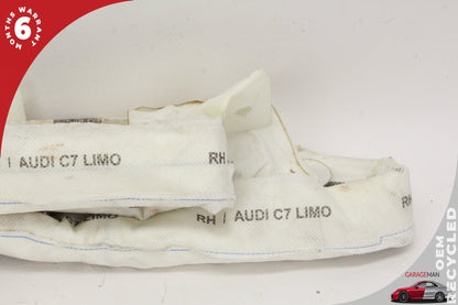 2012-2018 Audi A6 Right Passenger Side Upper Roof Curtain Air Bag 4G5880742C OEM