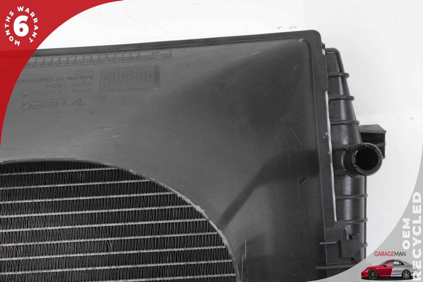2011-2018 Porsche Cayenne 958 Hybrid S Right Side Auxiliary Radiator OEM