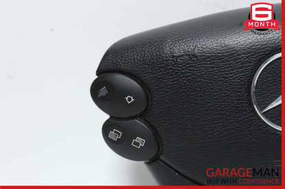 03-12 Mercedes W211 E550 CLK320 SL500 Steering Wheel Airbag Air Bag Black OEM