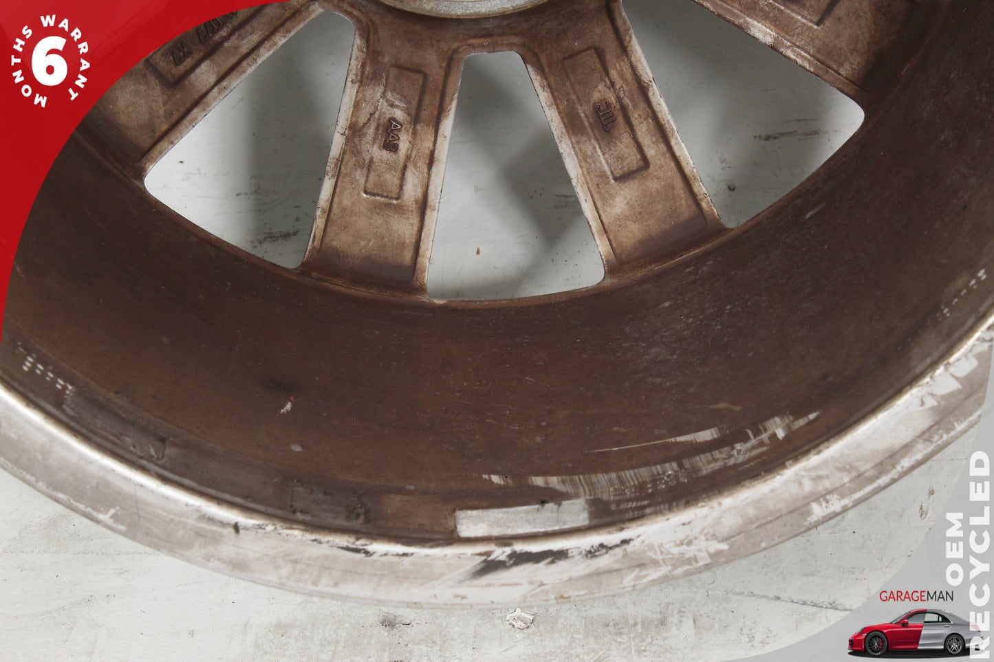 2012-2018 Audi A6 S6 Wheel Rim 10 Spoke 8.0JX18H2 ET39 4G0601025AD OEM